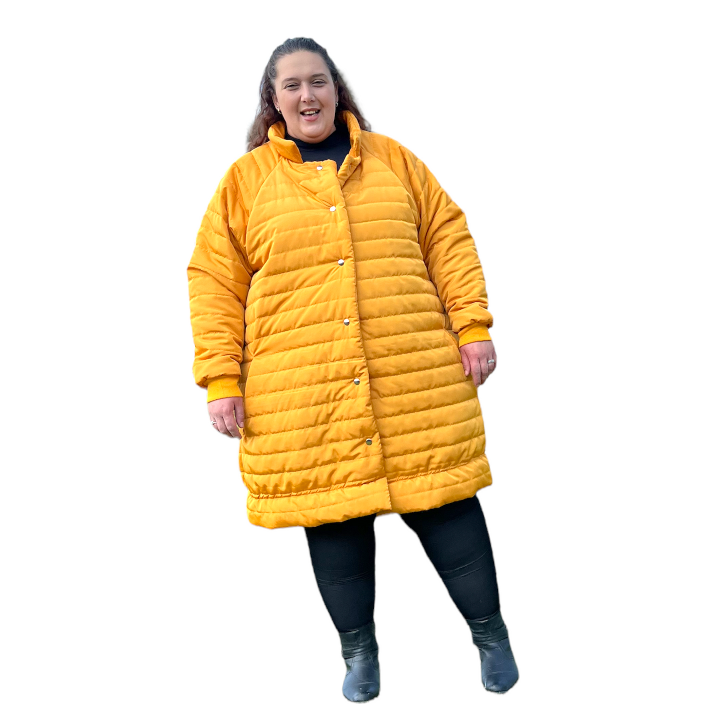 Winter warm puffer jacket